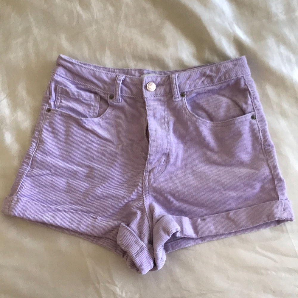 Light purple shorts